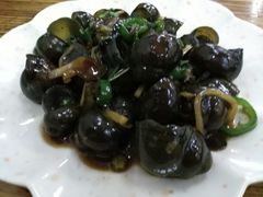 紫苏酸笋炒田螺-南记食粥坊·宵夜大排档(莲花总店)