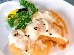 沙单汁青芥虾球-御玺中餐厅·莆田三迪希尔顿逸林酒店