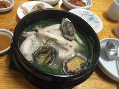 -梨花参鸡汤