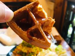 香蕉脆果仁华夫饼-西关84·History·Art·Cafe