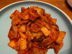 辣白菜炒五花肉-百年石锅饭(阿里郎美食街店)
