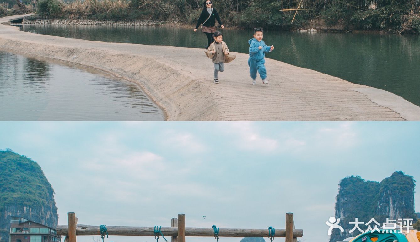 阳朔亲子酒店🌲遇龙河边 4000米花园庭院 | 民宿亲子必住