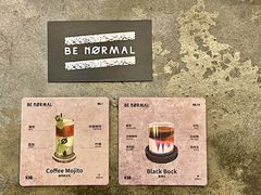 菜单-BE NORMAL CAFE(霞溪路店)