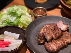 厚切傣式猪五花与奶油生菜-SHAN山(前滩太古里店)