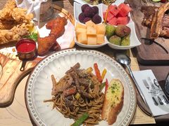 黑椒牛柳意面-玖壹咖啡(临河街店)