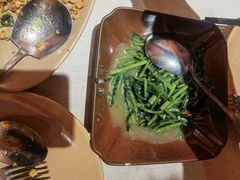 虾酱炒空心菜-花马天堂云南餐厅 Lost Heaven(外滩店)