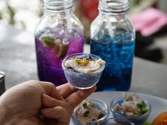 -蝶豆花蓝面条