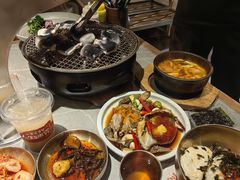 -草家酱蟹炭火烤肉店(珲春南路一店)