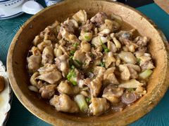 -古榕农庄·桑拿簸箕菜·招牌泥焗鸡(清远长隆店)