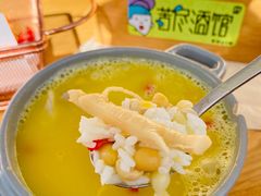 人参鸡豆汤泡饭-苦尽酒馆·川菜(鼓楼店)