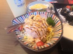 温泉蛋爆浆土豆泥-仙隐小鹿中華の日料(荣民龙首广场店)