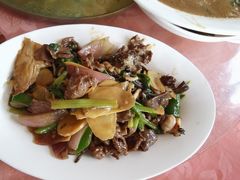 姜葱炒牛杂-天强农家菜馆