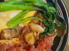 腊味双拼窝蛋-阿清煲仔店(纺织城店)