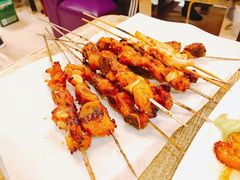 蜜汁烤排骨-胖太太四川麻辣排骨串(镇江路分店)