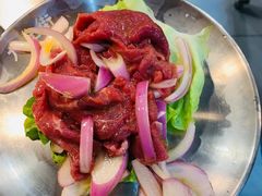 路边烤瘦牛-大丘街路边烤牛肉