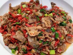 碎红椒炒肉-笨罗卜浏阳菜馆(太平街店)