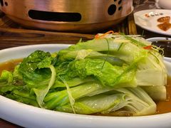 白灼罗马生菜-恭敬李·烤鸭(天坛北门店)