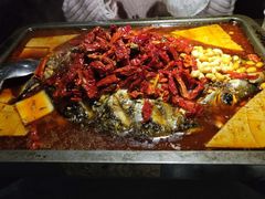 -探鱼·鲜青椒爽麻烤鱼(中天广场店)