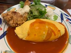 蘑菇蛋包饭-北极星(梅田店)