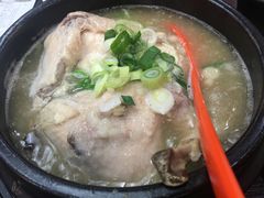 人参鸡汤-咸草酱蟹