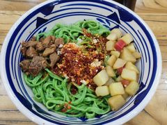 -长青菠菜面·烧烤