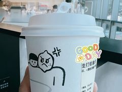 生打椰拿铁-喜茶(上海北外滩来福士店)