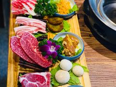 -明洞阿姨·韩式酱蟹烤肉·创意料理(三元桥店)