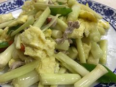 茭儿菜炒鸡蛋-广迎居老正兴菜馆