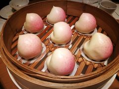 豆沙小寿桃-鼎泰丰(德基广场店)