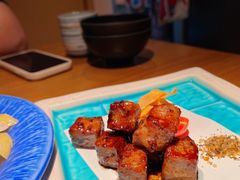 铁板煎雪花牛肉粒-鱼跃食堂·精致寿司(东林美域店)