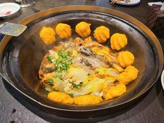 贴饼子-缘福乡村铁锅炖民宿(八达岭店)