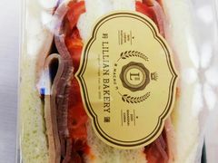 黑椒牛肉火腿三明治-莉莲蛋挞(日月光店)