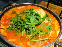 部队年糕鸡肉火锅-花腰餐吧Bistro烧烤 傣味(传媒大学店)
