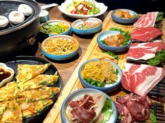 -明洞阿姨·韩式酱蟹烤肉·创意料理(三元桥店)