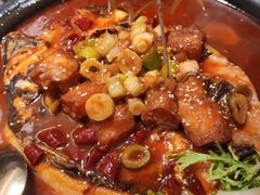 -探鱼·鲜青椒爽麻烤鱼(苏宁广场店)