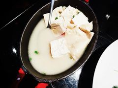 豆腐皮咸肉豆腐煲-大董烤鸭店(王府井店)