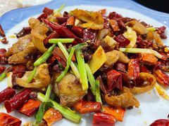 辣子肥肠-洪霞餐馆