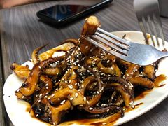 蜜汁鱿鱼须-新记餐厅(香槟大厦店)