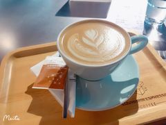 风味拿铁-sugarman espresso素饮糖人高新咖啡工厂