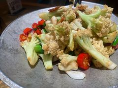 干锅有机菜花-京味斋·烤鸭·北京菜(安贞店)