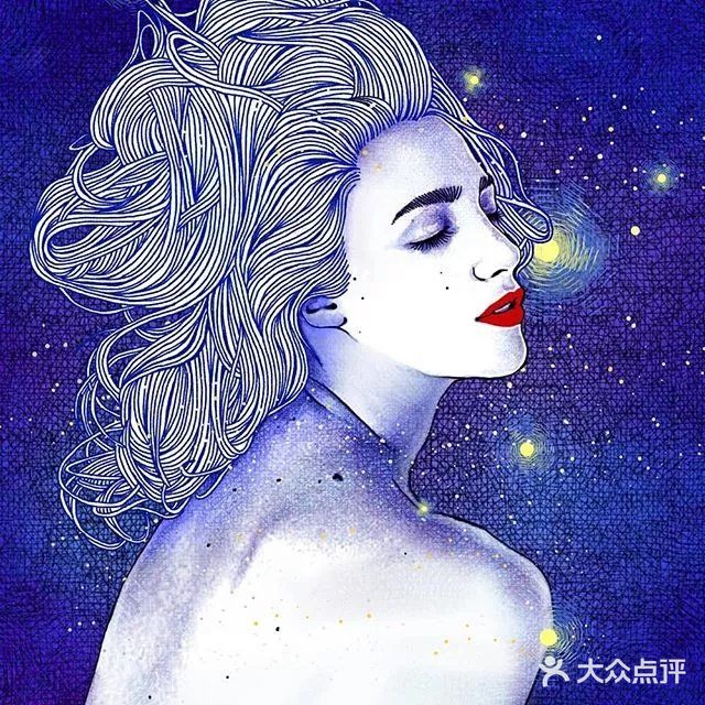 你见过有人用针管画的头发丝吗❗