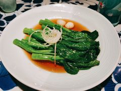 油淋脆菜心-绿茶餐厅(布吉万象汇店)