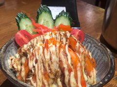 赤焰帝黄蟹腿金枪鱼盖饭-二丁目食堂(铁西万象汇店)