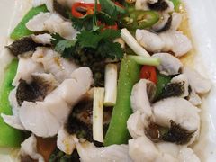 鲜花椒起片蒸笋壳鱼-太子园林酒家