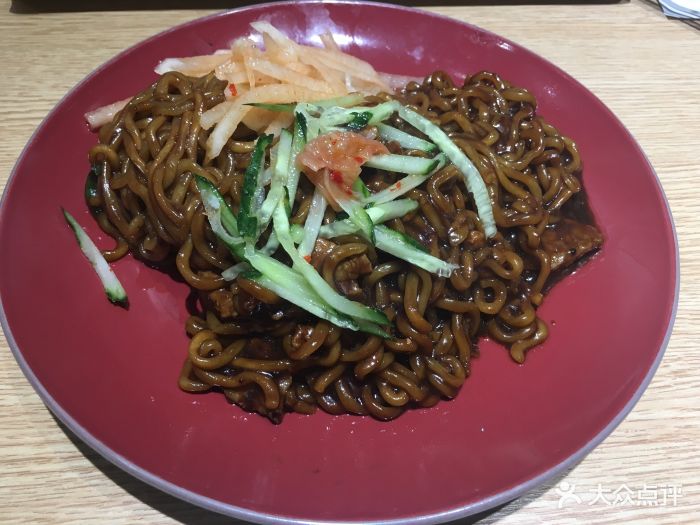 掌上韩品(世博源店)-炸酱拉面-菜-炸酱拉面图片-上海美食-大众点评网