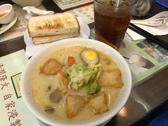 喇吵汤底米粉套餐-兰芳园(上环店)