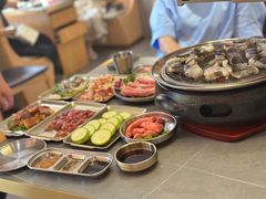 -围炉肉舍•炭烤活鳗•丹东海鲜烤肉(步行街店)