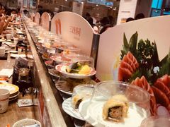 自助取餐区-新一番三文鱼寿司(红城湖店)