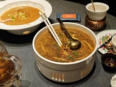 沙蒜烧豆面-锦府园·新台州菜(合生汇店)
