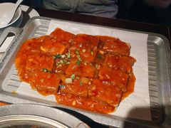 铁板包浆豆腐-绿茶餐厅(光谷世界城步行街店)